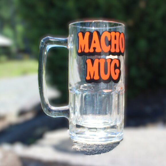 Unique Vintage '79 Tom Wilson Ziggy Macho Mug - Oversized 8'' Tall Mug - Picture 5 of 10
